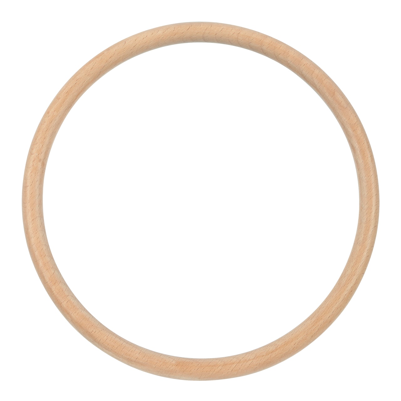 8" Beechwood Macramé Hoop by Loops & Threads®
